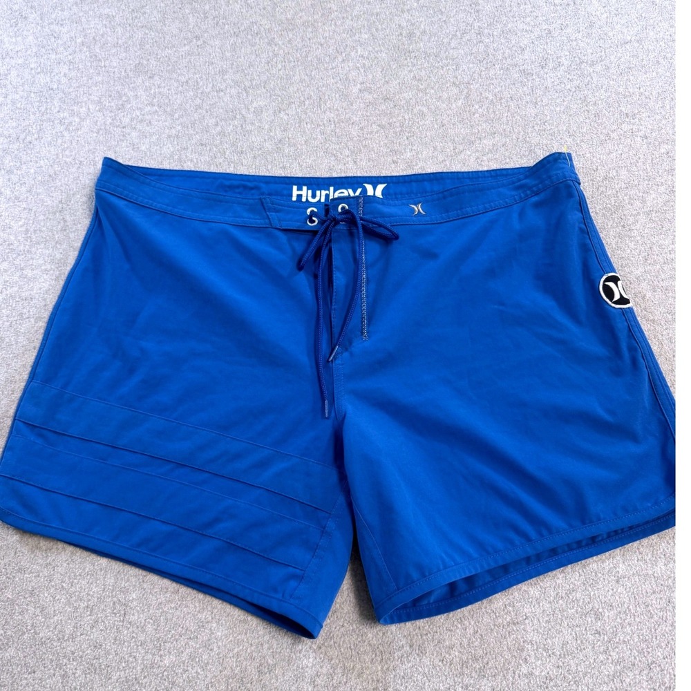 Hurley Phantom Board Shorts Womens Size 11 Blue Stretch Surf Swim Beach Athletic